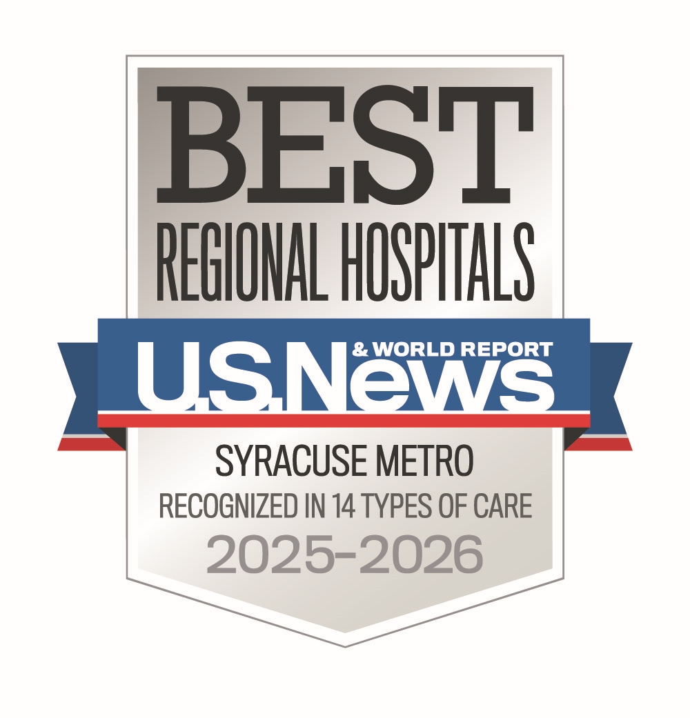 U.S. News & World Report Ranks St. Joseph’s Health Hospital #1 in Syracuse Metro
