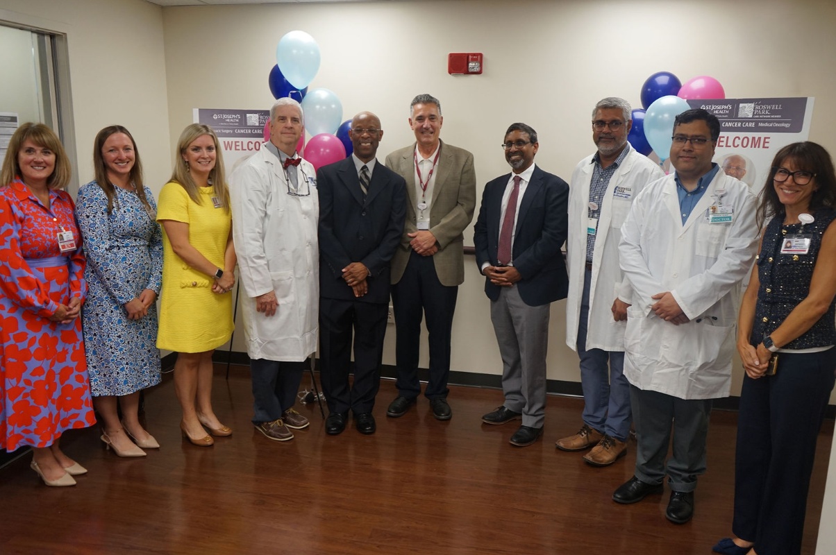 St. Joseph’s Health Expands with the Roswell Park Care Network through New Thoracic Surgery Line