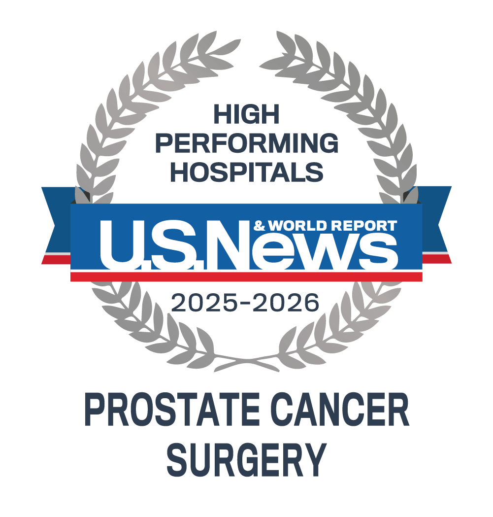 USNews Award for Prostate Cancer Surgery