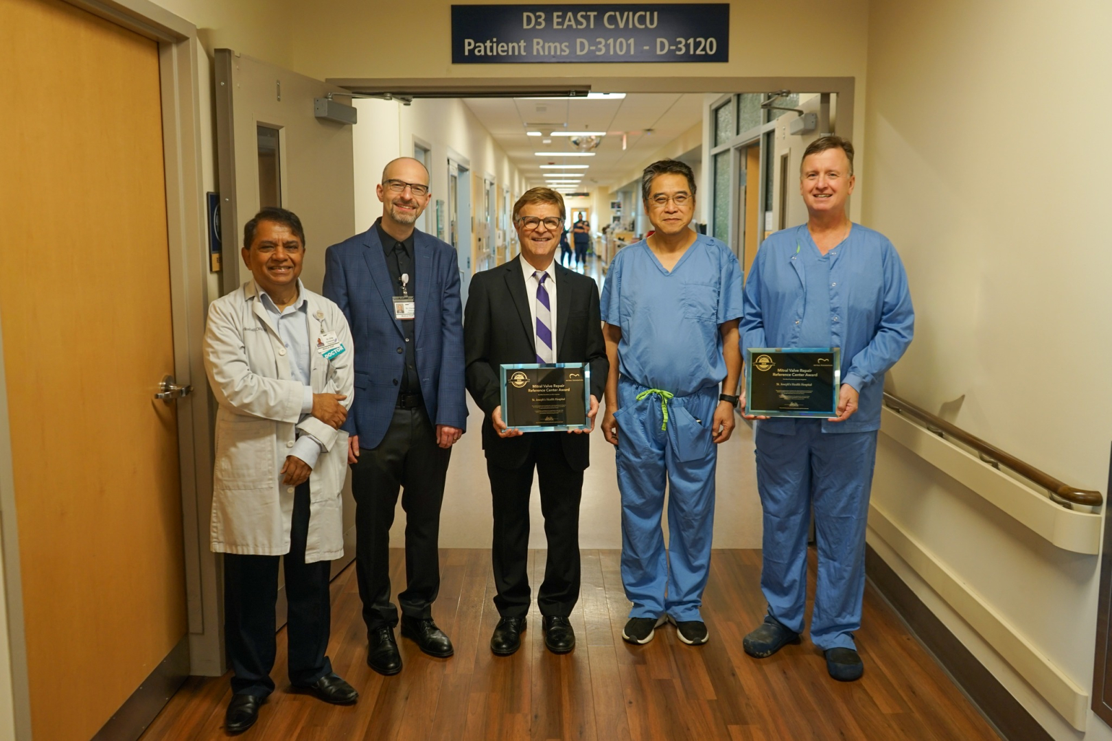 St. Joseph’s Health Hospital Awarded for Demonstrated Excellence in Heart Valve Repair for Seventh Consecutive Year