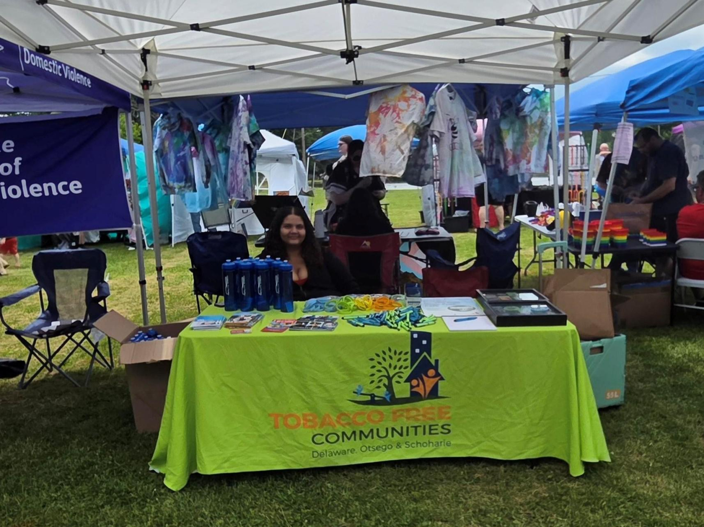 Tobacco Free Communities-DOS Connects with Community at 9th Annual Oneonta Pridefest
